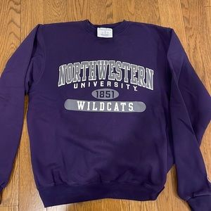 Champion Northwestern University wildcats small sweatshirt